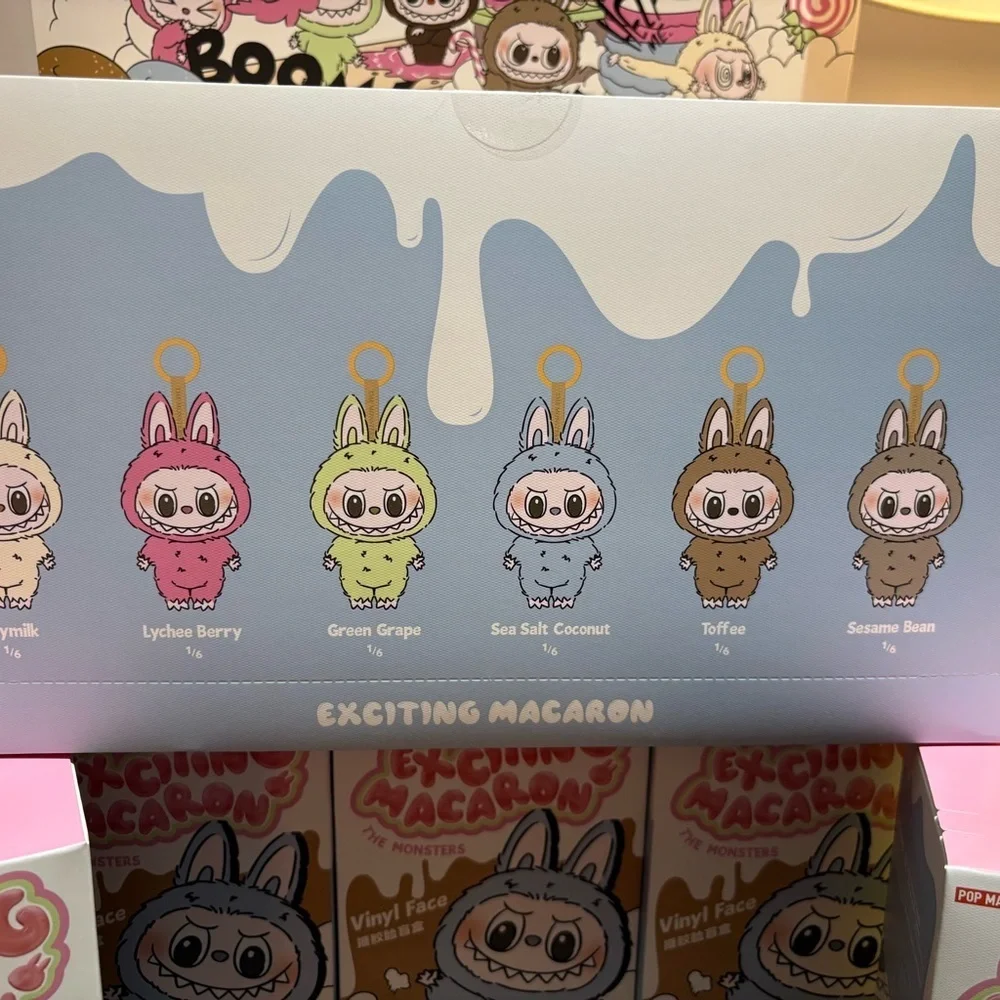 Labubu - Sesame Bean - Macaron NEW Box - Picture 2 of 2